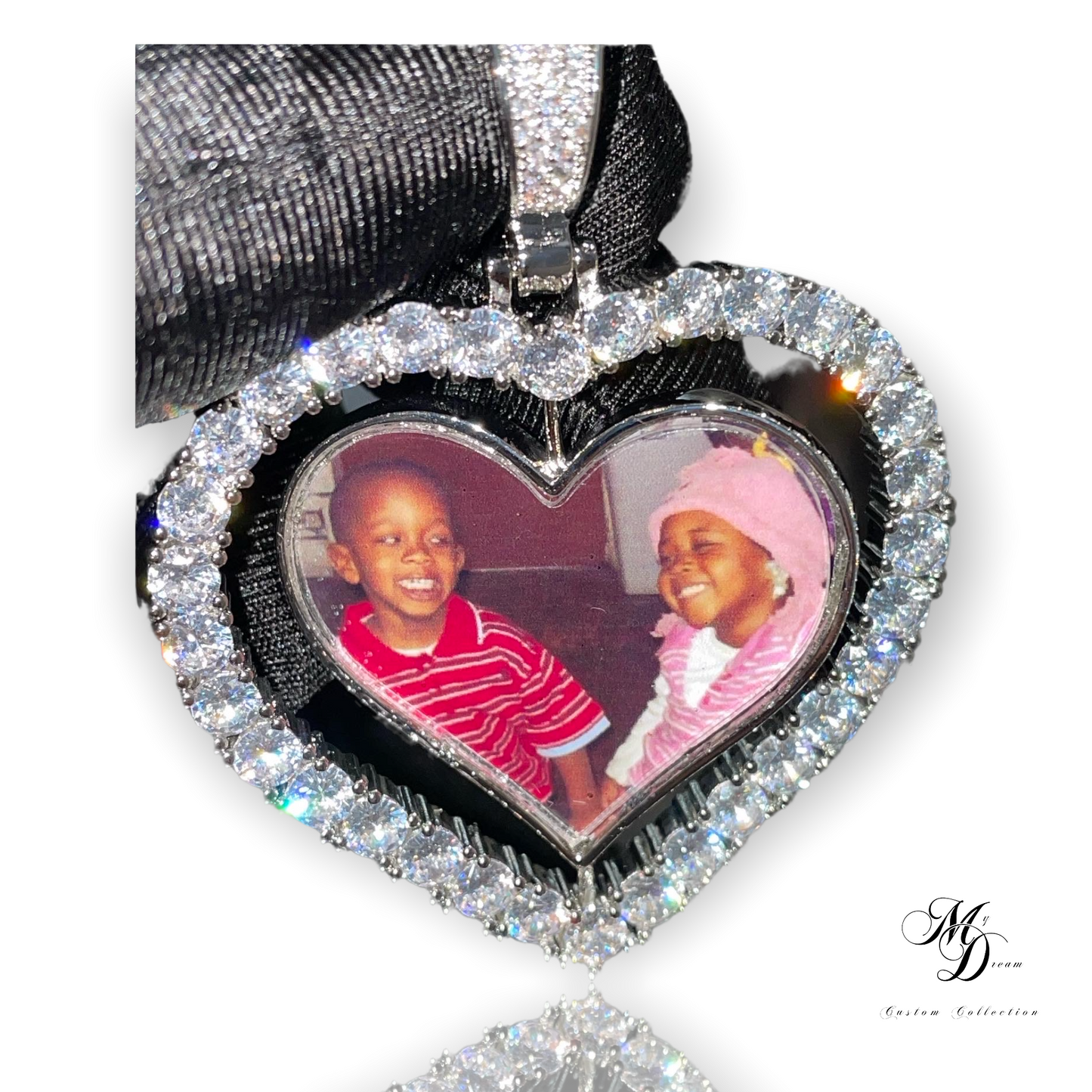 Memories in Motion: Spinning Double-Sided Memory Pendant
