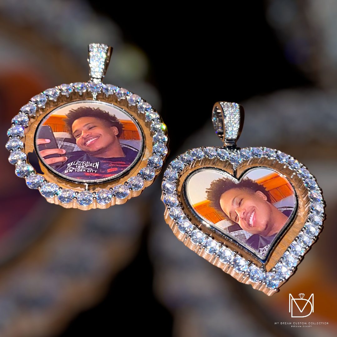 Memories in Motion: Spinning Double-Sided Memory Pendant