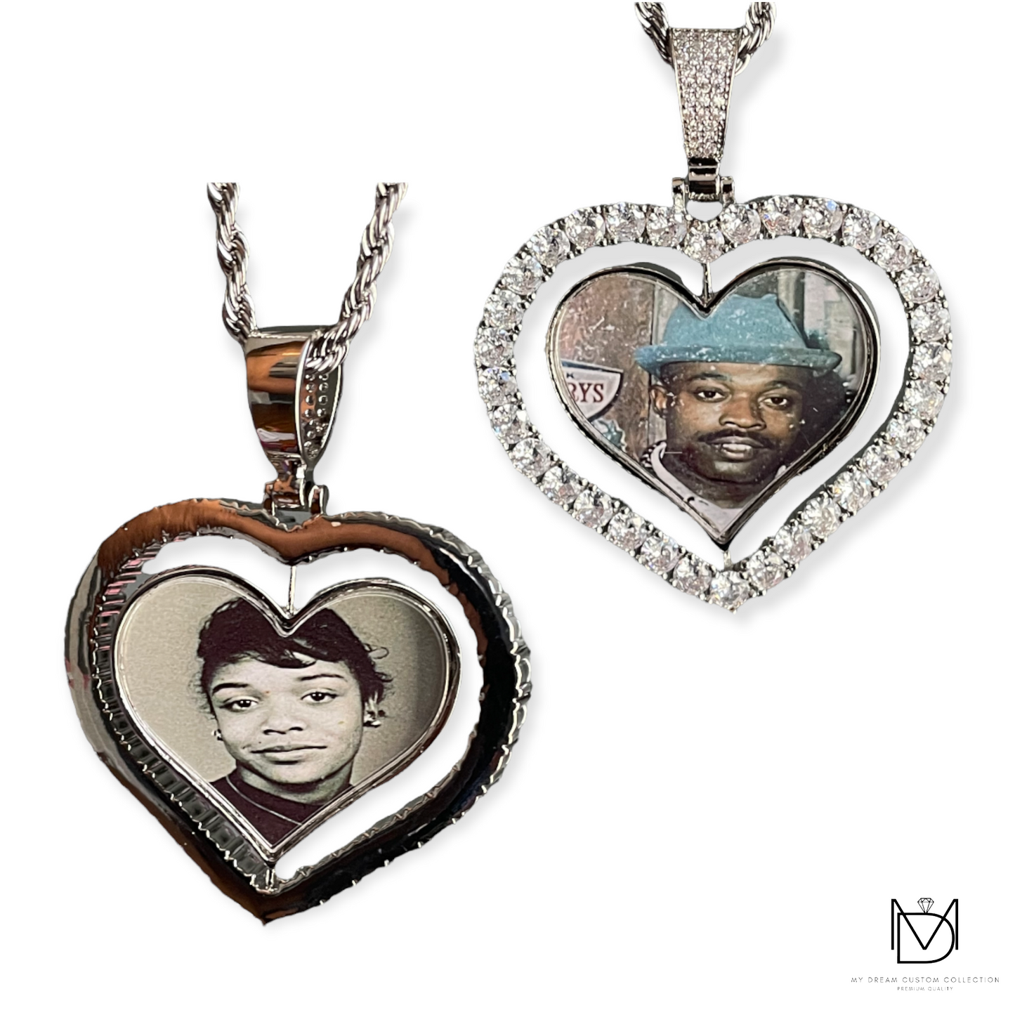 Memories in Motion: Spinning Double-Sided Memory Pendant