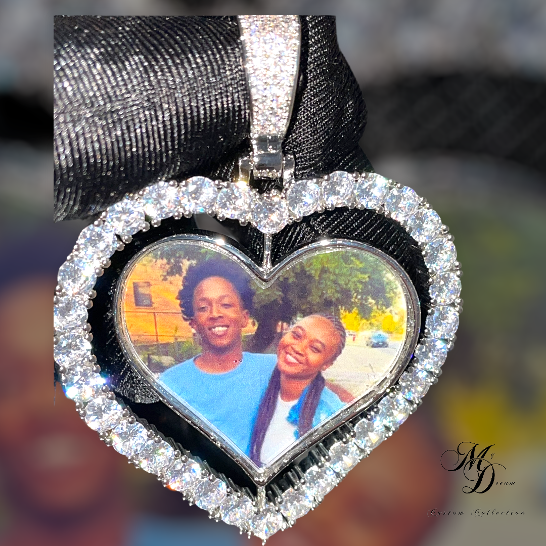 Memories in Motion: Spinning Double-Sided Memory Pendant