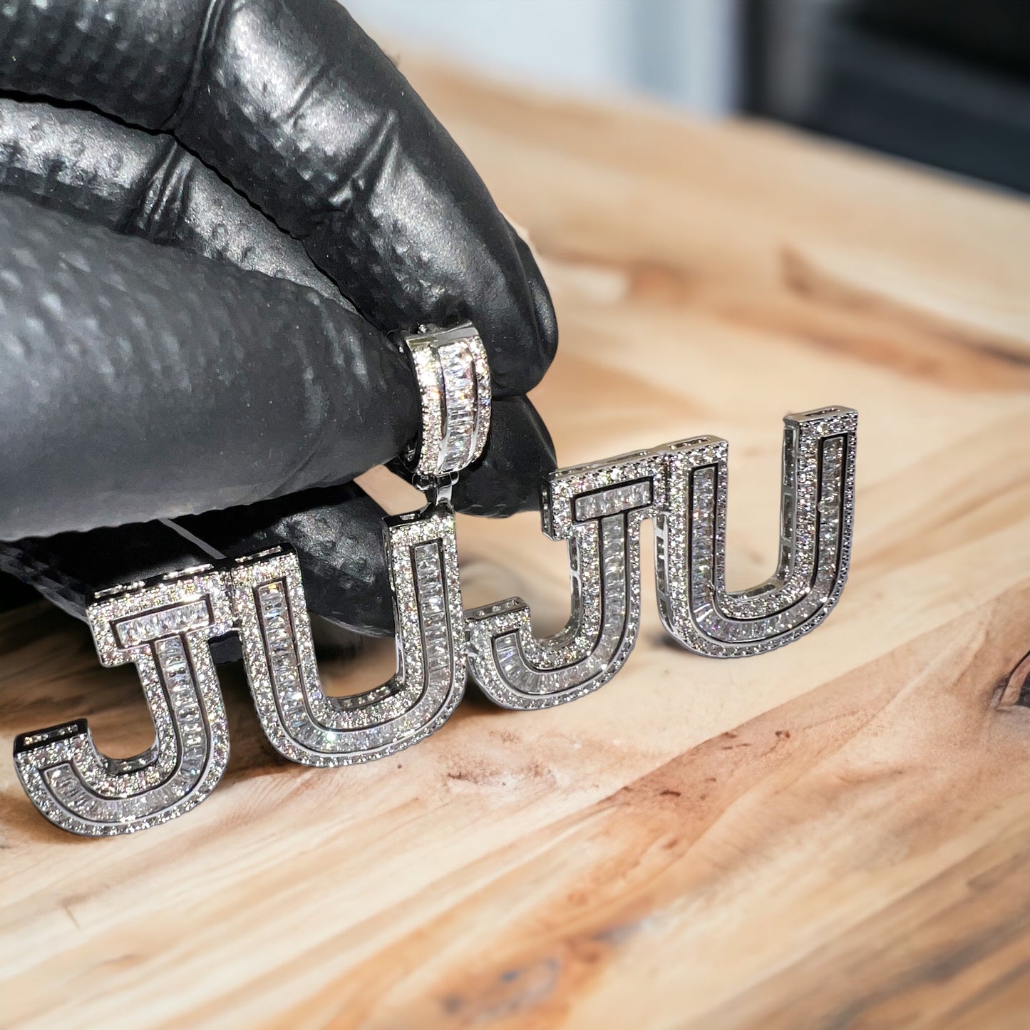 Bag the Baguette Nameplate: Sparkling Elegance