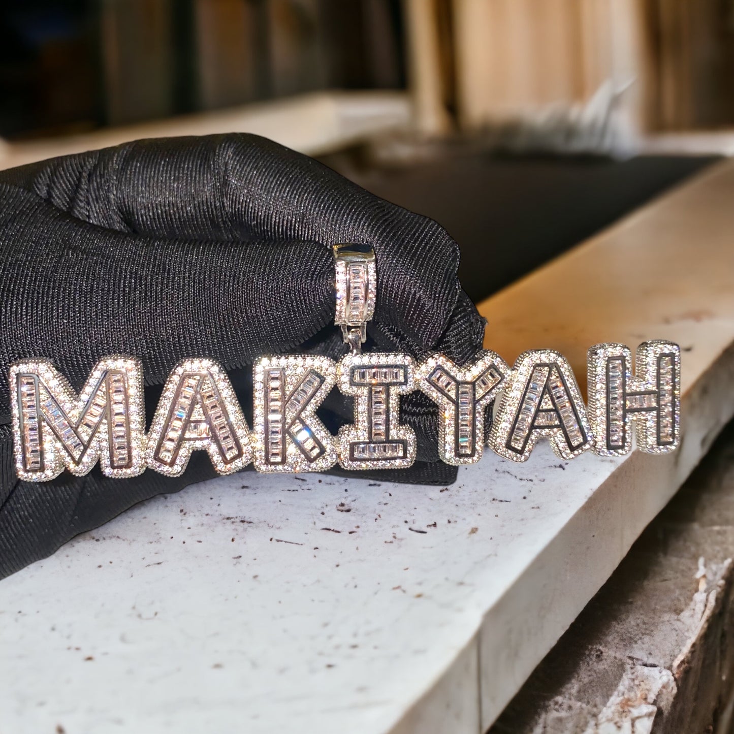Baby Bag: The Baguette Mini Nameplate
