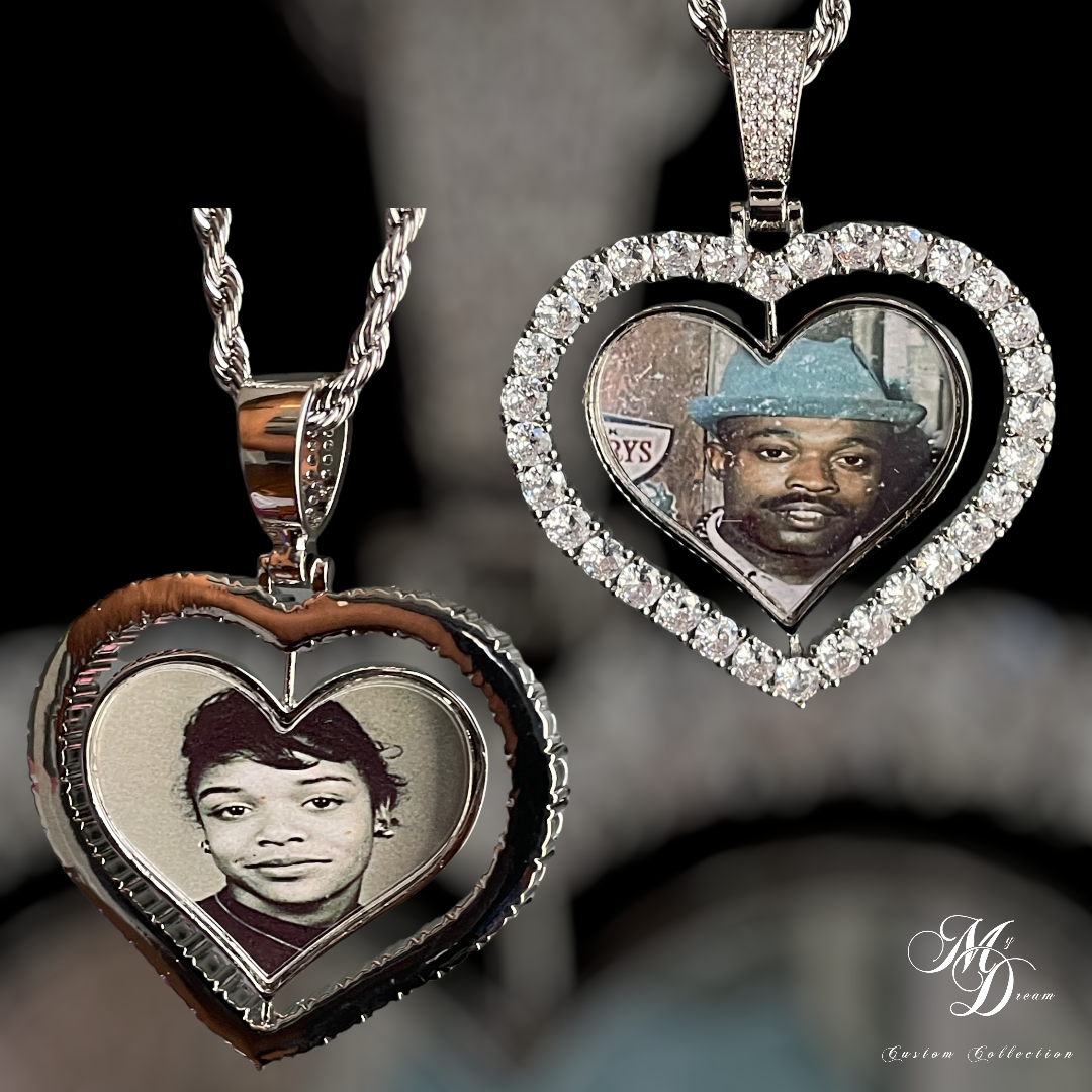 Memories in Motion: Spinning Double-Sided Memory Pendant