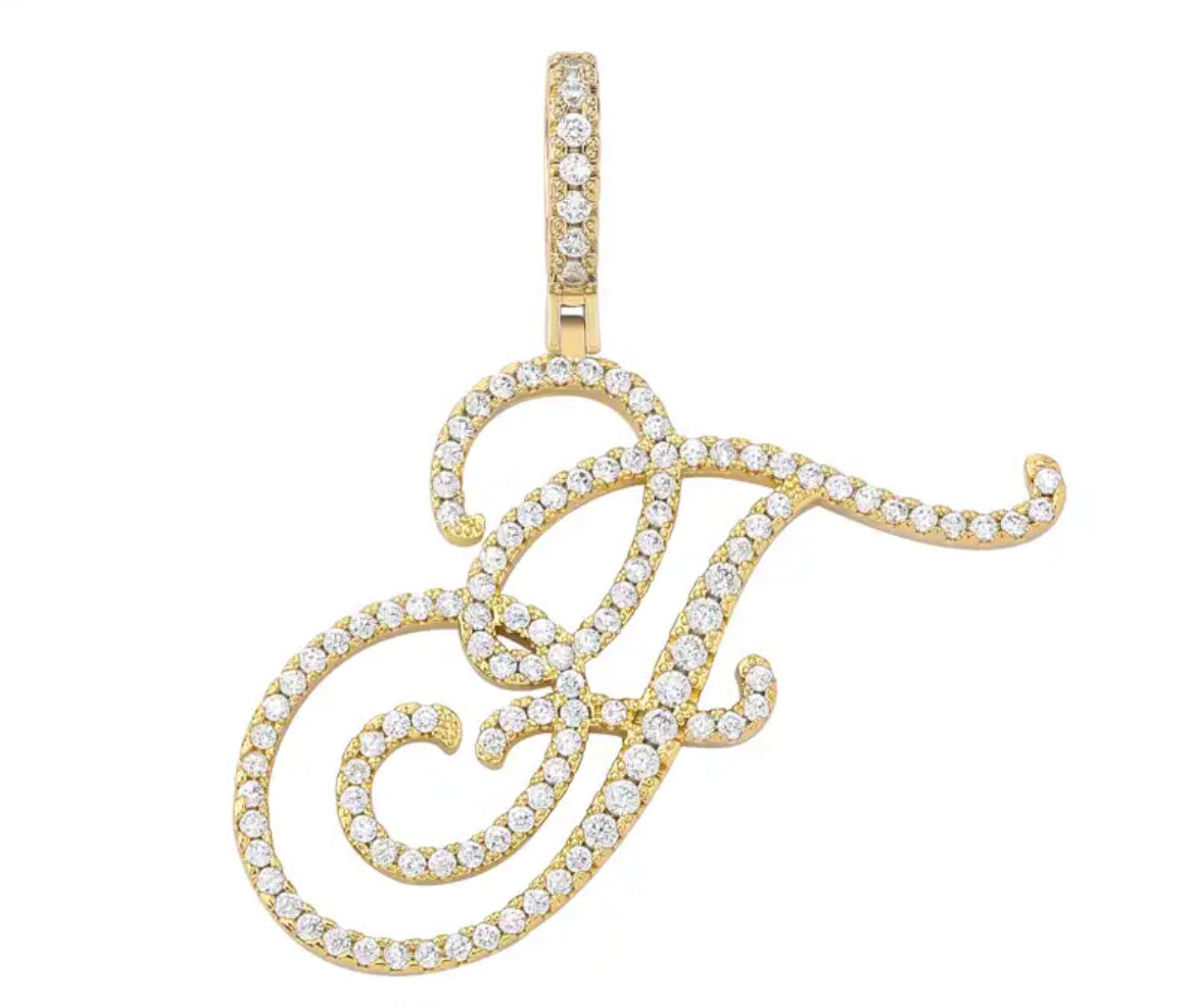 Cursive Initial Pendants: Personalize Your Elegance