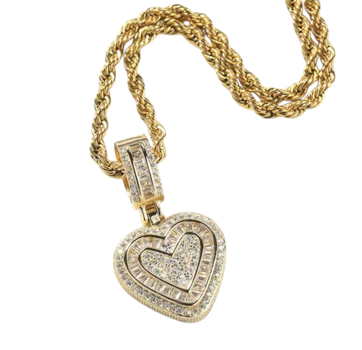 Heart of a Boss Pendant: Radiant Elegance Meets Strength
