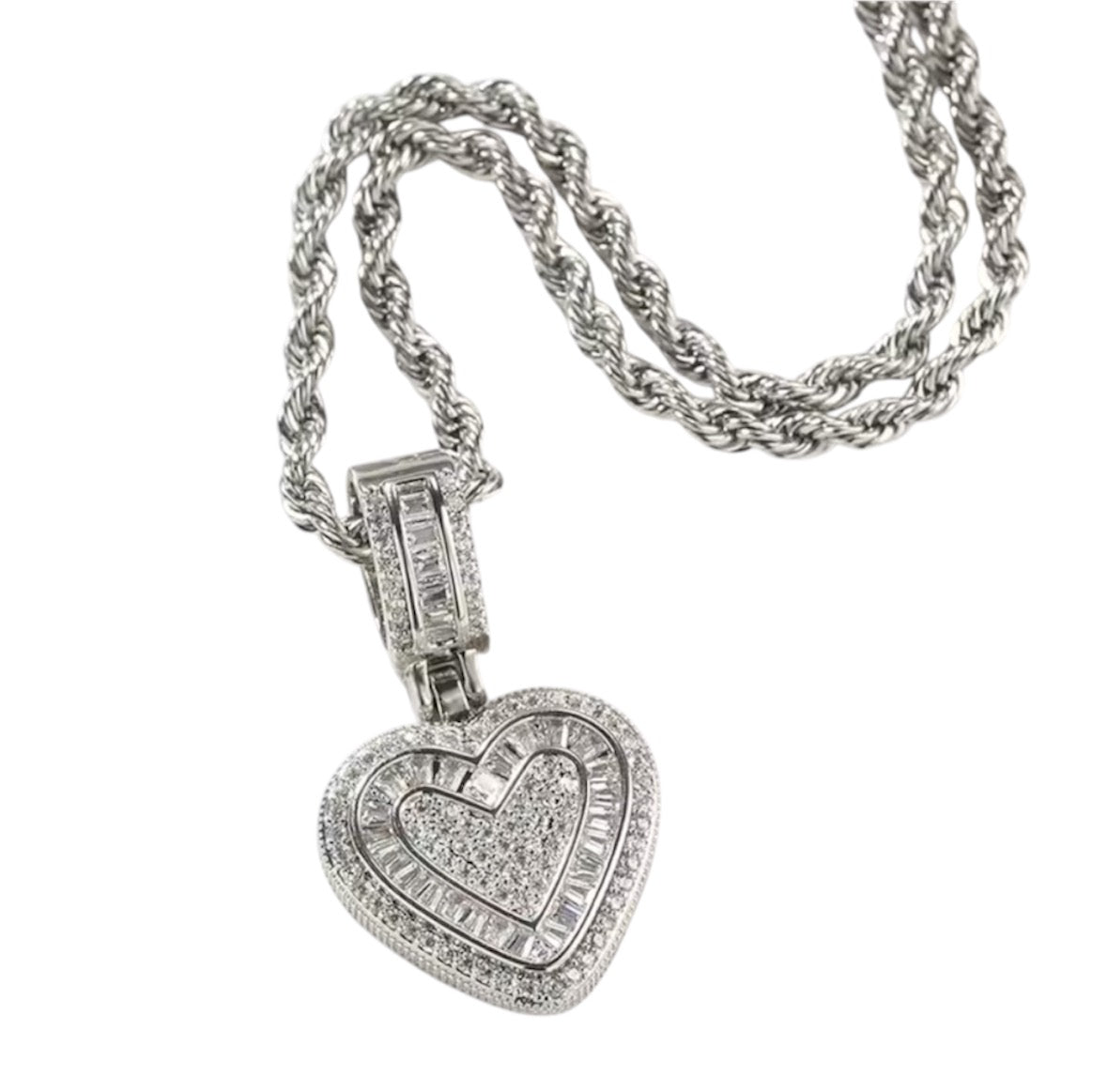 Heart of a Boss Pendant: Radiant Elegance Meets Strength