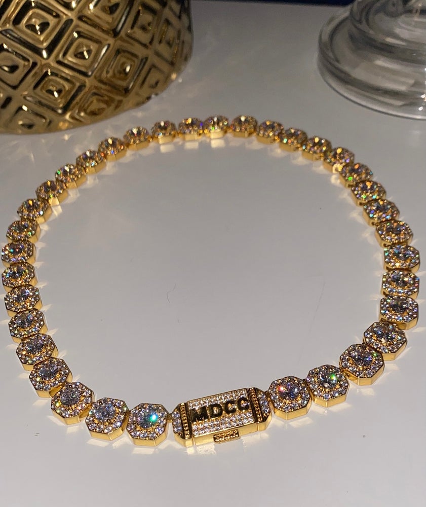 MDCC Custom Signature Encrusted Clasp Chain