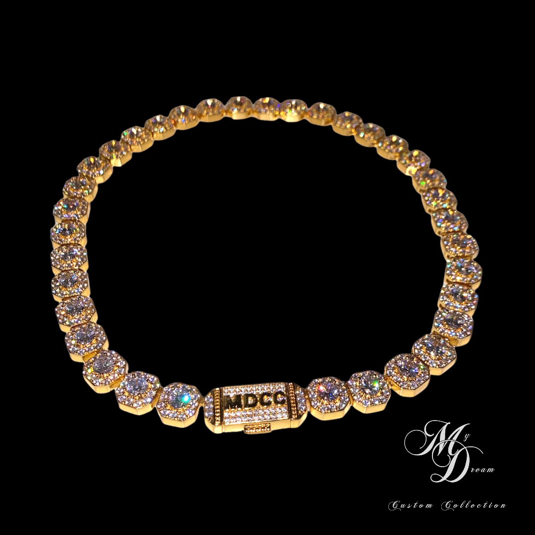 MDCC Custom Signature Encrusted Clasp Chain