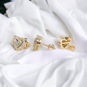 Heart of A Boss Earrings