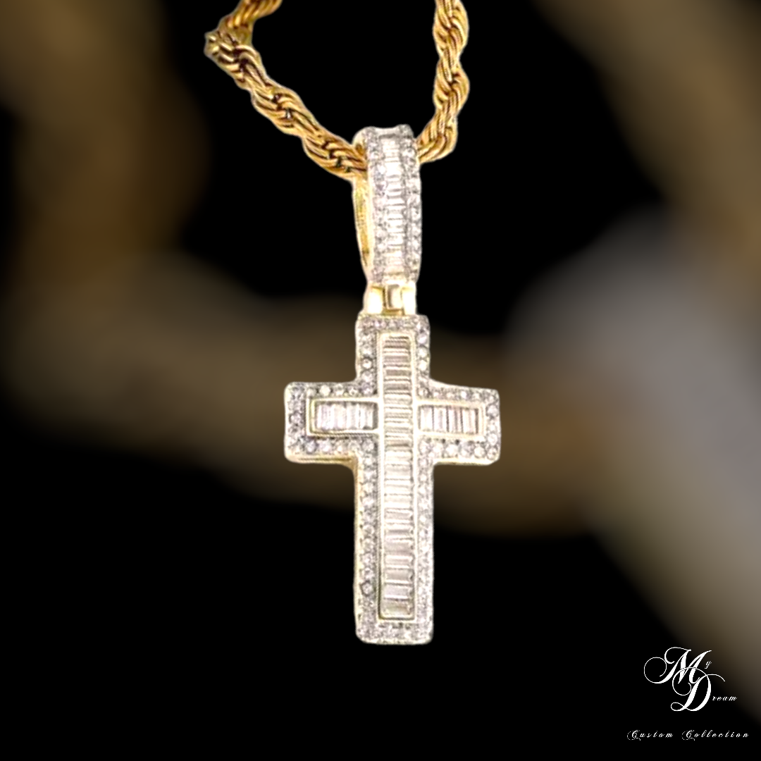 Radiant Symbol of Faith Cross Pendant