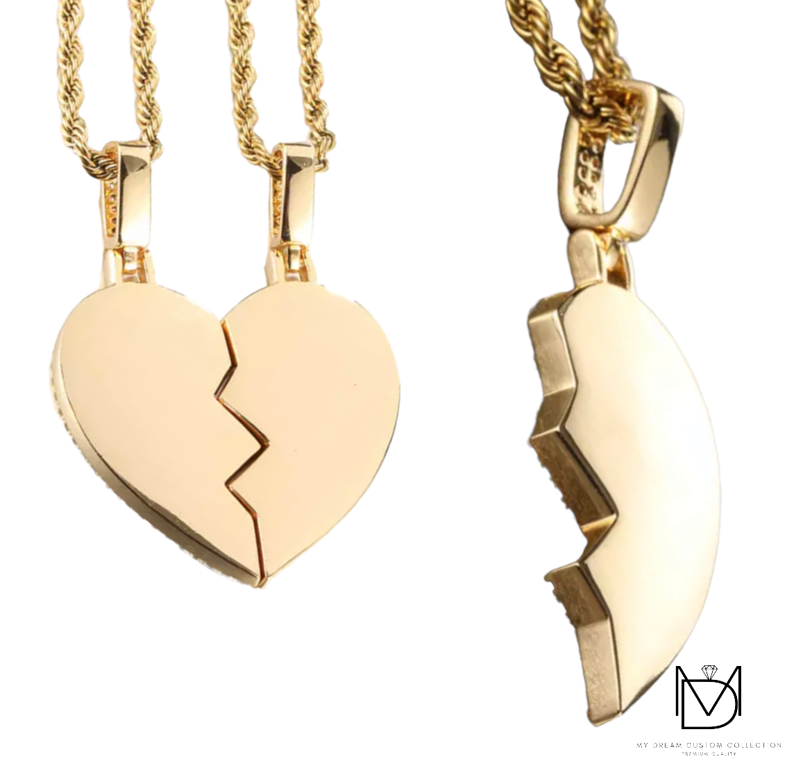 Shattered Heart Memory Pendant