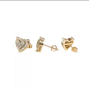 Open image in slideshow, Heart of A Boss Earrings
