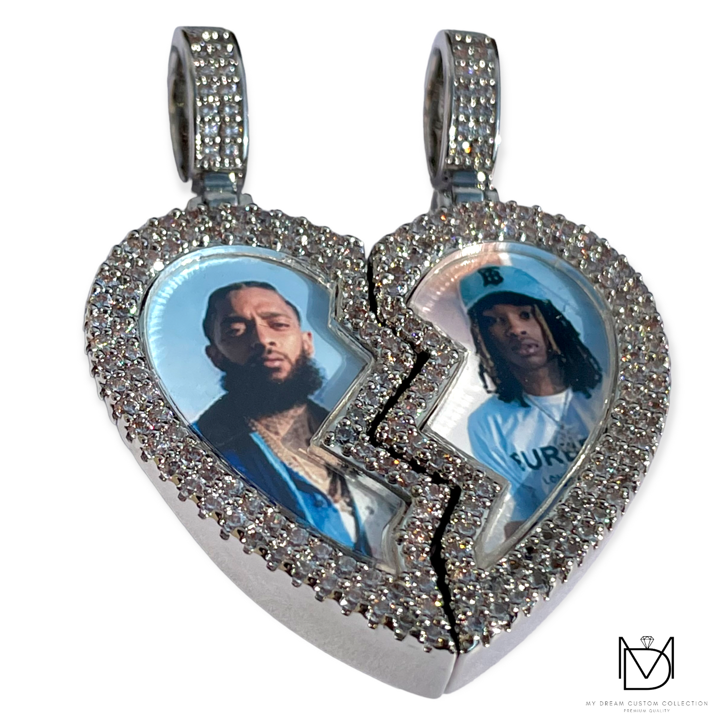 Shattered Heart Memory Pendant