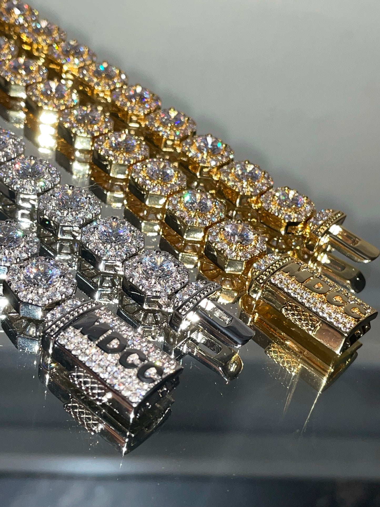 MDCC Custom Signature Encrusted Clasp Chain